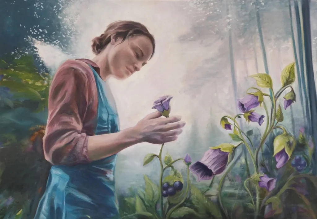 Belladonna - painting 100x70cm - Joris Heyndrickx - 2025